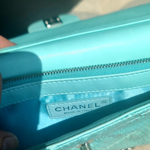 Chanel Python Classic Flap Bag - Picture 12 of 12